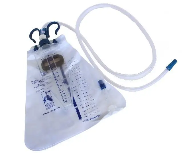 Medizinischer Einweg-Steril-Urometer-Drainage beutel Urin-Meter-Urin beutel mit Mess volumen kammer für Erwachsene