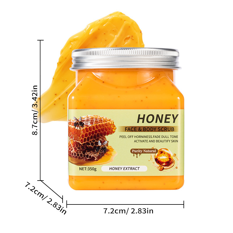 Honey scrub 350g-for foreign trade only