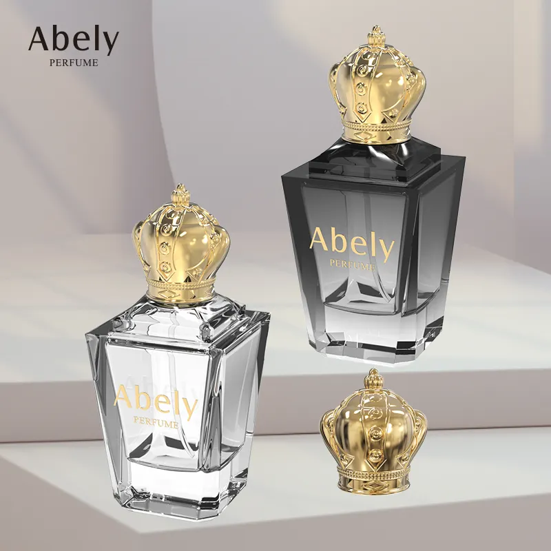Abely New Design Special Shape Travel Spray Glass profumo OEM ODM 50ml Bottle accetta personalizza