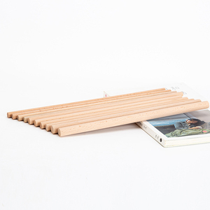 Ahşap dübeller yuvarlak zanaat için tahta çubuklar dübel bitmemiş parke sanat ve DIY katmanlı kek desteği için Sticks
