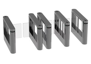 Factory Supply Brushless Motor High Quality Speed Turnstile Gate RFID QR Code <strong>Access</strong> <strong>Control</strong> Fast Swing Barrier Gate - Product Image 3