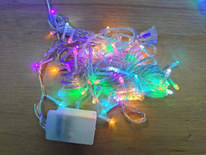 Luces de hadas LED lineales de buena calidad, función de fiesta, decoración del hogar, luces de cadena con efecto centelleante conectables - Product Image 4