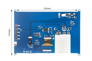 10,1-Zoll-Raspberry Pi-Display Touch Monitor 10,1-Zoll-Touchscreen-Anzeigemodul für LCD-Module