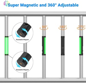 LUXCEO P100 Portable <strong>Led</strong> Tube bar Strong Magnetic Remote Control Rechargeable Wireless <strong>Led</strong> Light Stick Rgb Photography Light - Product Image 5