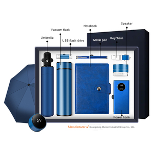 促销商务礼品套装笔记本笔水瓶u盘套装定制促销礼品套装 - Product Image 2