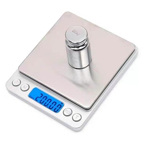 Großhandel Custom 1kg/0,1g Digital Pocket Scale Küchen waage mit Smart LCD-Display und Tiny Timer I2000 - Product Image 1