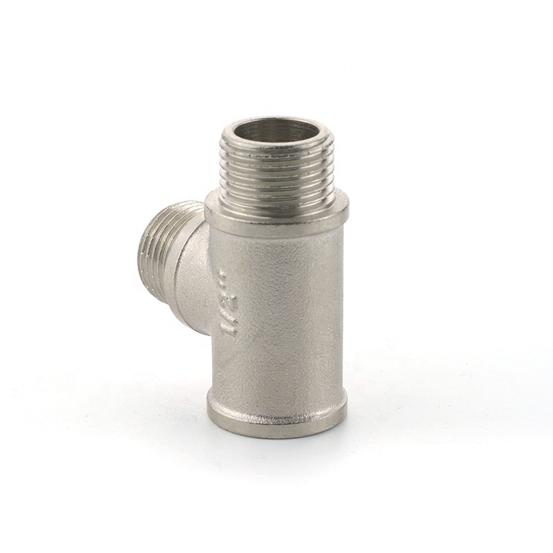 Manufacturer wholesale plumbing water pipe joint to wire 1/2in T joint fittings tee fittings