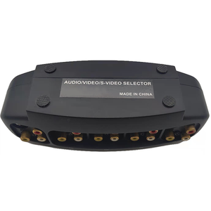 Interruptor Selector RCA AV de 4 entradas y 1 salida de Audio/vídeo, gran oferta de fábrica