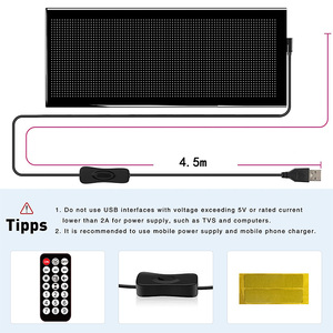 Custom Large Bright <strong>LED</strong> Digital Sign Flexible App Controlled DIY Text Pattern IP65 Decorative Lighting <strong>LED</strong> Matrix Panel - Product Image 5