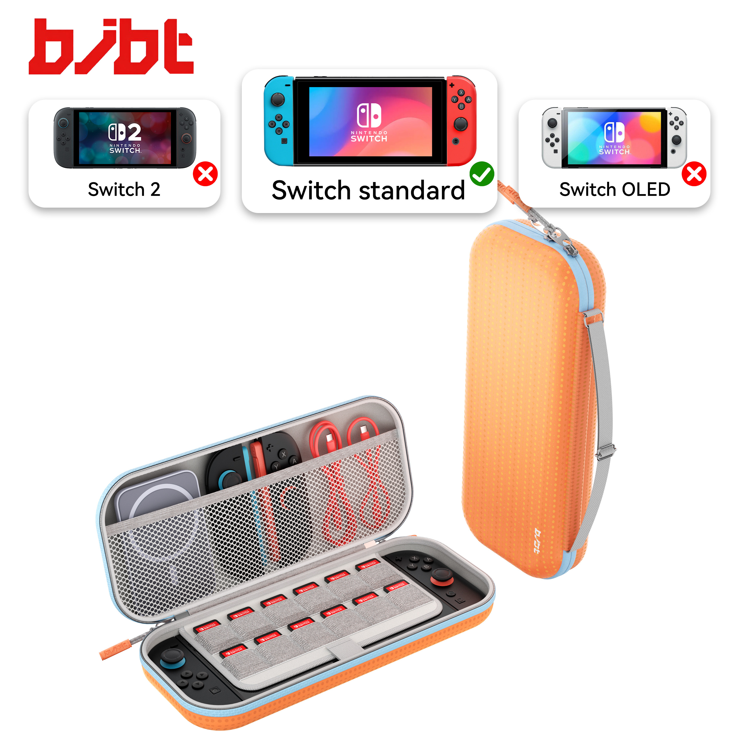O+O- Naranja para Switch 1
