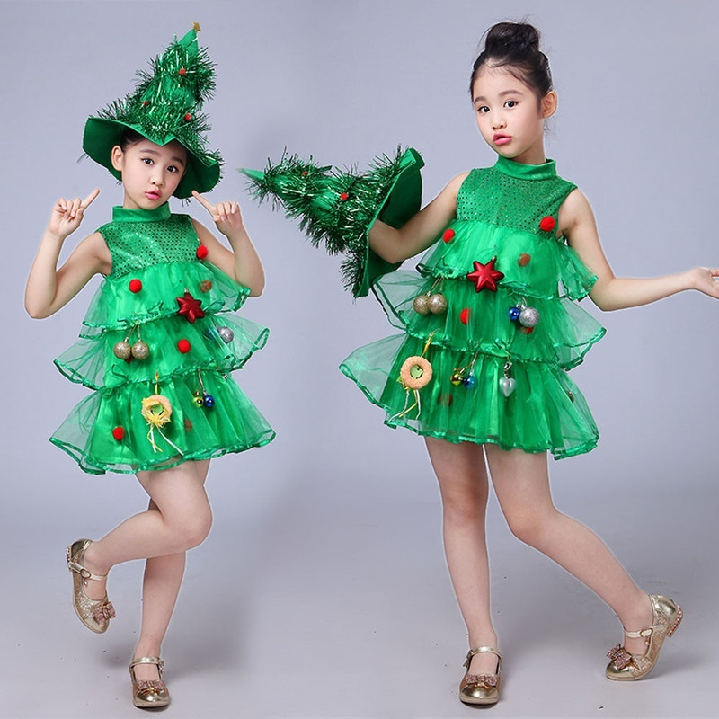 Générique Robe De Noël Pour Les Enfants,Costume Bébé Fille
