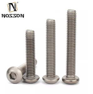 M2 M2.5 m3 m4 m5 m6 iso7380チタンボタンヘッド六角ソケットネジ - Product Image 4