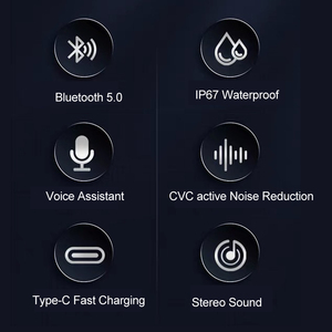 Motorcycle <strong>Radio</strong> Communicator, Stereo Sound Voice Assistant Supported Waterproof BT Headset 2 Way <strong>Intercom</strong> <strong>System</strong> for Helmet - Product Image 4