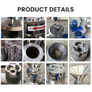 Industrial multifunción sésamo Tahini hacer procesamiento producir cacao en grano anacardo nuez mantequilla de maní molienda máquina de molino coloidal - Product Image 5