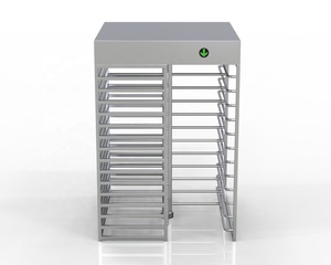 Automatico Pieno di Alta Tornello di Alta Sicurezza di Controllo di Accesso di Impronte Digitali Altezza Pedonale Tornello Barriera Cancello Con RFID/Qr Code - Product Image 2