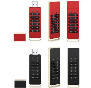 Crittografia codice di passaggio dati bloccati in metallo usb flash drive 32gb 64gb 128gb, USB3.0 ad alta velocità crittografato USB Pen Drive - Product Image 4