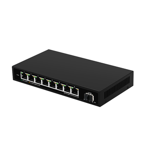 OEM 8-Port 2.5G Ethernet Switch with 1*10G SFP Up-Link Managed SNMP QoS Function Stackable for Network ISP Telecom