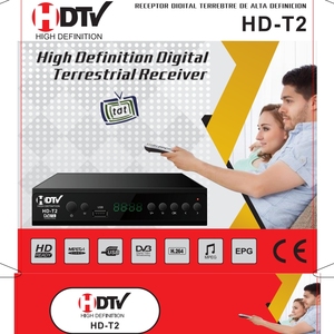 全高清1080P stb dvb t2机顶盒dvb t2s2 H.264解码器dvb t2至ip转换器加纳解码器数字地物 - Product Image 2