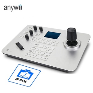 Контроллер камеры Anywii RS232 RS485 IP POE PTZ, пульт дистанционного управления клавиатурой, контроллер джойстика