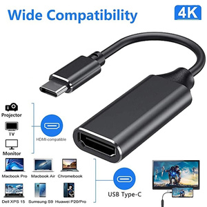 适用于笔记本电脑平板电脑的C型至高清电视适配器4k电缆USB 3.1至高清电视转换器 - Product Image 2
