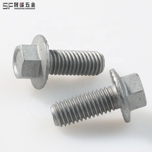 M3 M4 M8 M10 M12 M20 ô tô Fastener đánh bóng đồng bằng carbon không gỉ thép Hex đầu bu lông Hex bu lông và các loại hạt M8 Hex bu lông 8.8 - Product Image 5