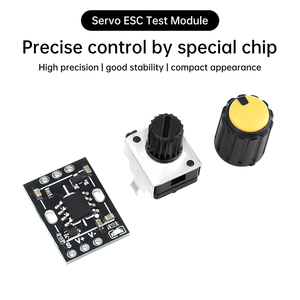 DC 5-26V piccolo Tester di regolazione Servo elettrico fai da te Brushless ventilatore modello aereo regolatore motore PWM regolatore di velocità - Product Image 6