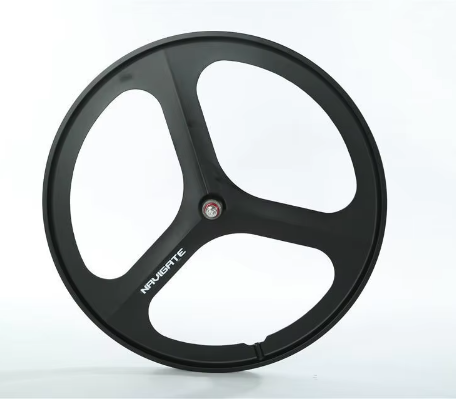 Roue à dos noir