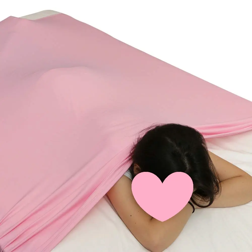 Lençol de cama duplo queen king size sensorial, cama envoltório para crianças ou adultos