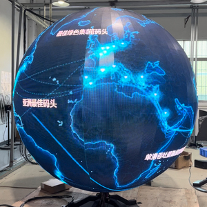 Factory Custom 360 Degree Ball P2.5 Sphere <strong>LED</strong> 1m Diameter Spherical <strong>Earth</strong> Creative Globe <strong>LED</strong> Display Screen Price