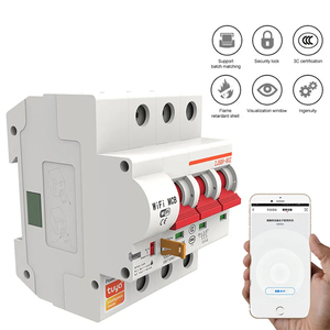 TUYA WiFi Control remoto inteligente 3P 20A 25A 32A 40A 63A 80A 100A 125A MCB Disyuntor para fábrica en casa - Product Image 4