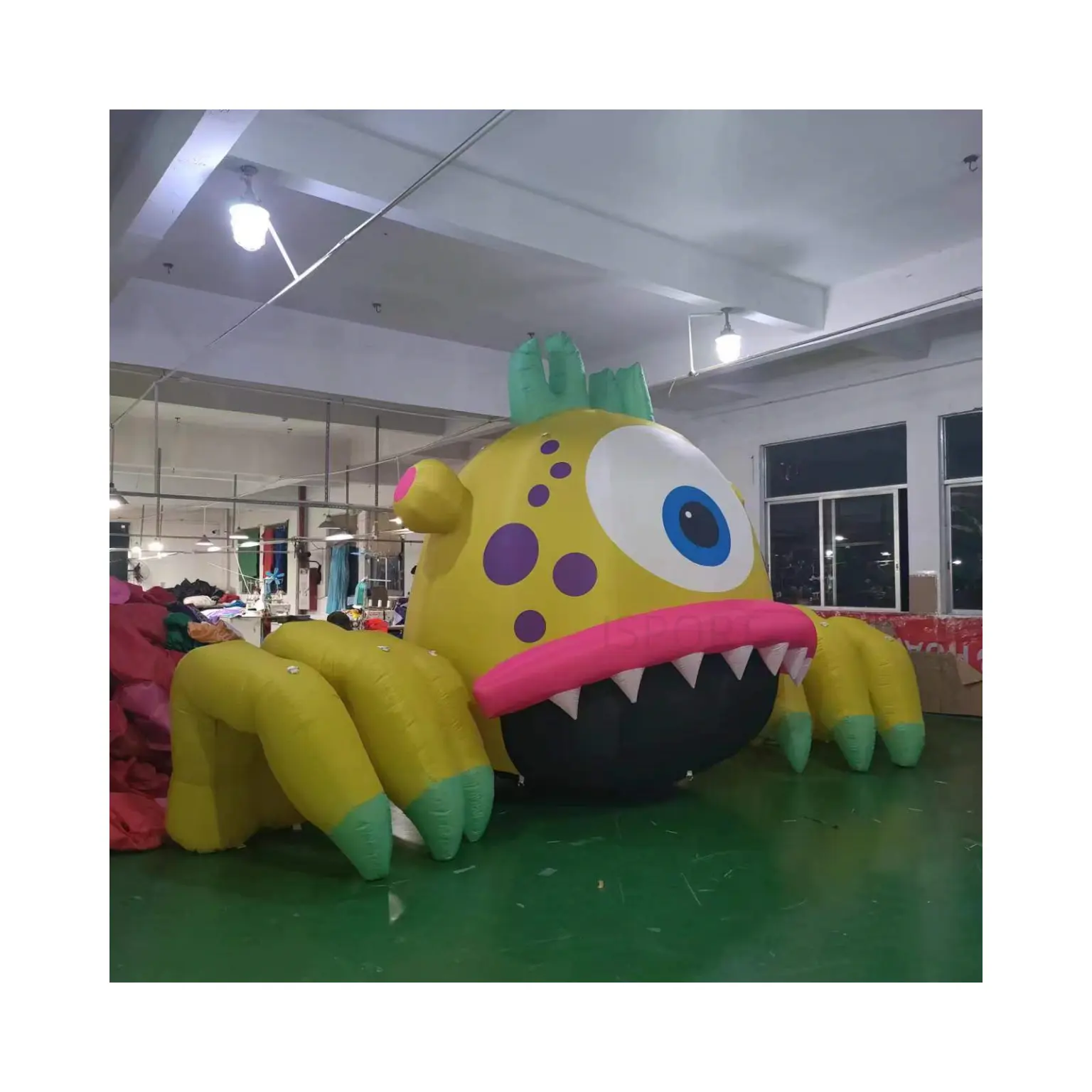 Outdoor Custom 2/3/5M Reclame Opblaasbare Monster Model Cartoon Halloween Evenement Decoratie Gigantisch Opblaasbaar Klein Monster