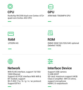Rk3399 <span class=keywords><strong>Android</strong></span> điều khiển công nghiệp Board 4k Media Player với thẻ Sim cho thông minh hiển thị kinh doanh - Product Image 4
