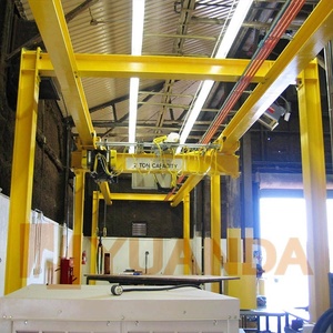 1 2 3 5 10 Ton <strong>Free</strong> Standing Modular Self Erecting Freestanding Overhead Bridge <strong>Crane</strong> with Steel Column Support Structure Frame - Product Image 6
