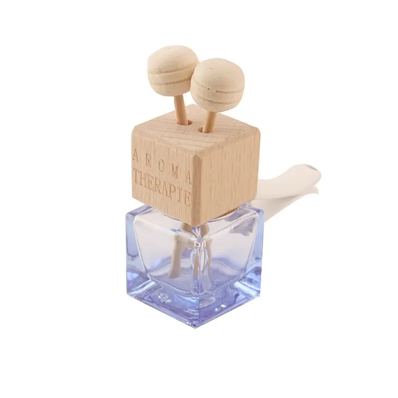 Bouteille d'aromathérapie en verre avec clip pour conserver le parfum et l'air frais pendant longtemps