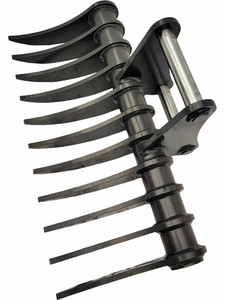 Chuangxin 2024 China Factory Direct <strong>Sales</strong> of 1.2 Tons of Small Excavator S30 600MM Root <strong>Rake</strong> - Product Image 2