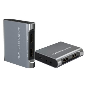 Stecker und Verwendung Doppelkanal Stereo gemischte Eingänge 4K 60Hz HDMI Videoaufnahme-Karte USB 3.0 für Live-Streaming - Product Image 1