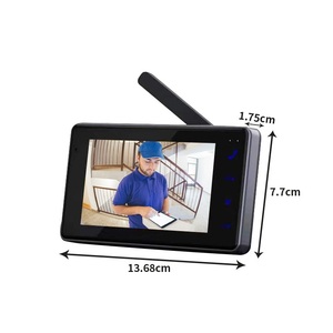 2025 nuevo diseño timbre inteligente dúplex intercomunicador bidireccional timbre de vídeo de seguridad para el hogar con cámara - Product Image 6