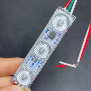 Waterproof DC12V 1.2W RGB Signage Backlight RGBIC WS2811 SMD 3030 Injection <strong>LED</strong> Pixel Module for Advertising Sign Lighting Box - Product Image 2