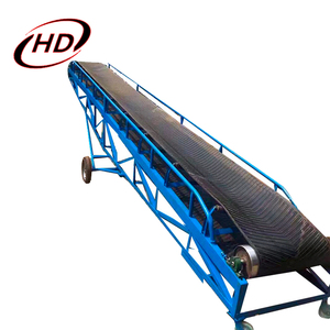 Máquina transportadora de cinta móvil basculante para carga y descarga de maíz cereal - Product Image 5