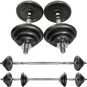 <strong>New</strong> Style <strong>General</strong> Weights Gym Fitness Barbel 20kg 30kg Cast Iron Adjustable Dumbbell Set - Product Image 6