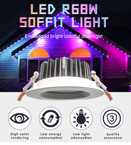Bu alt downlights yüzeye monte denizanası saçak açık gömme soffit led spot - Product Image 3