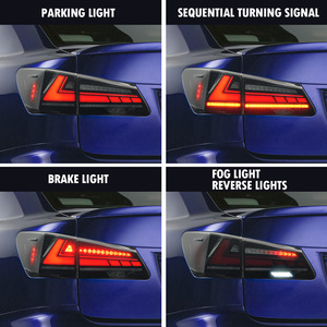 ไฟท้าย LED DRL ไฟท้ายเลี้ยวสำหรับ Lexus IS250 IS300 IS350 2006 - 2012 - Product Image 4