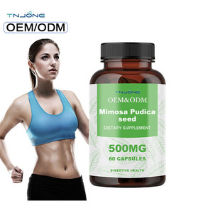 OEM Private Label High Quality Mimosa Seed Herbal Supplement Support <strong>Intestinal</strong> and Digestive Mimosa Pudica Seed Capsules - Product Image 2