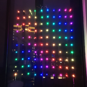 DC5Vアドレス指定可能SMD5050RGB WS2812BLEDピクセルモジュールストリングピクセルライトクリスマスデコレーションライト - Product Image 2