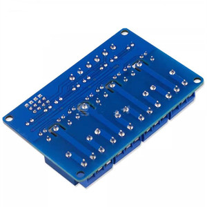 Módulo de relé de 4 canales 3,3 V 5V 12V 24V Control de relé de disparo de nivel alto y bajo con optoacoplador - Product Image 3