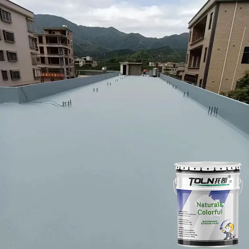 איטום גומי נוזלי מתכת גג ציפוי עמיד למים בריכות שחייה