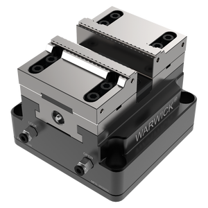 Upgraded New KSP2-75 75mm Pneumatic Clamping Force Blocks Concentric Vise <strong>for</strong> Vice <strong>Clamp</strong> Grip Jaw Fixture On Cnc Machine