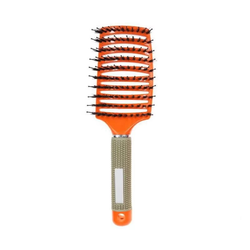 Peine de melena colorido naranja