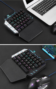 Drive Free Macro Programación arcoíris Racing Lantern K109 Teclados Eje mecánico completo Gaming Mini Keyboard Factory - Product Image 5