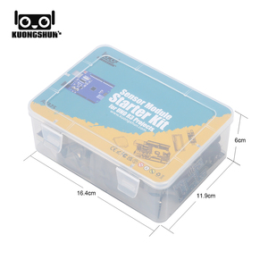 KUONGSHUN Sensormodul Starterset für Arduino Set R3 0.96 OLED 1602 LCD-Display mit Tutorial